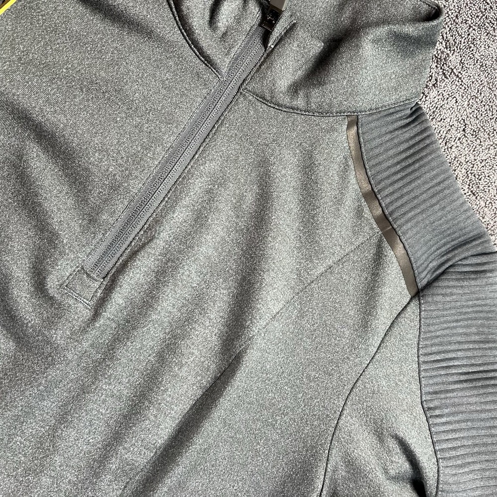 511 TACTILE 1/4 ZIP Jacket Women's Size M Gray Kangaroo Pockets Chin Guard Thumb - Picture 11 of 14